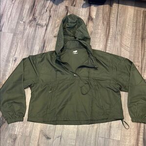 Avia Utility Jacket in Olive Green